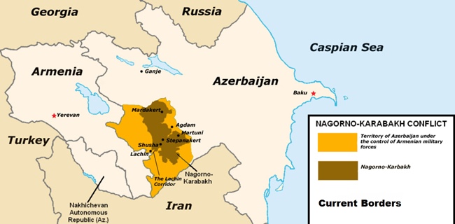 Perbatasannya Terkena Hantaman Roket, Iran Tak Akan Diam Dalam Konflik Nagorno-Karabakh