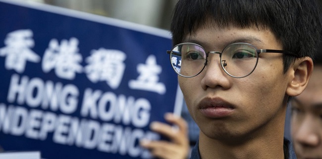 Remaja Aktivis Hong Kong Kena Dakwaan UU Keamanan Nasional