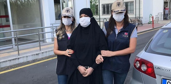 Soumaya Raissi, Buronan Perempuan ISIS Paling Berbahaya  Ditangkap Pihak Keamanan Turki