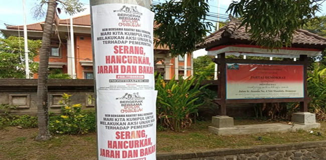 Polda Bali Bentuk Tim Khusus Usut Selebaran Ajakan Demo Rusuh Dan Penjarahan