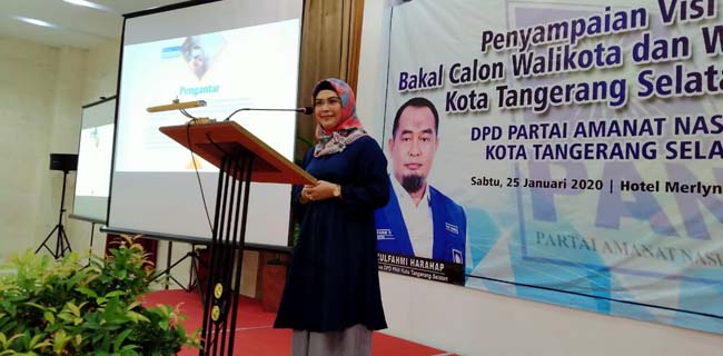 Kandidat Mulai Saling Serang, Azizah Pilih Fokus Politik Ide Pembaharuan Tangsel