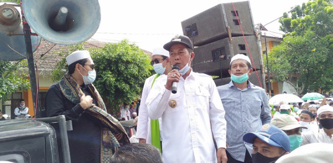 Usai Deklarasi, Walikota Serang Bubarkan Peserta Apel Akbar Umat Islam Banten