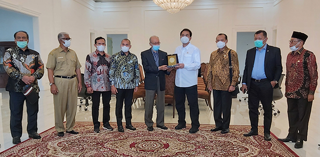 Pimpinan DPR RI Dan Delegasi Kunjungi Wali Nangroe Aceh Bahas Otsus