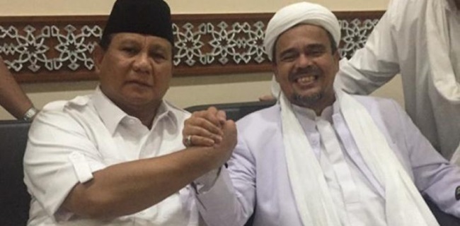Habib Rizieq Pulang, Jubir Prabowo: Jangan Risih Dengan Rekonsiliasi
