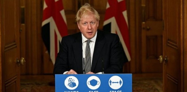 Umumkan Lockdown Inggris, PM Boris Johnson: Tidak Ada Alternatif