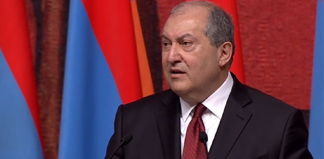 Presiden Sarkissian: Artsakh Terluka Parah, Rakyat Armenia Saat Ini Tercabik-cabik