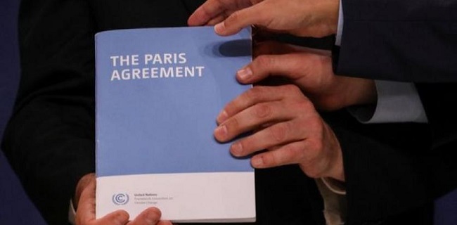 AS Resmi Keluar Dari Perjanjian Paris