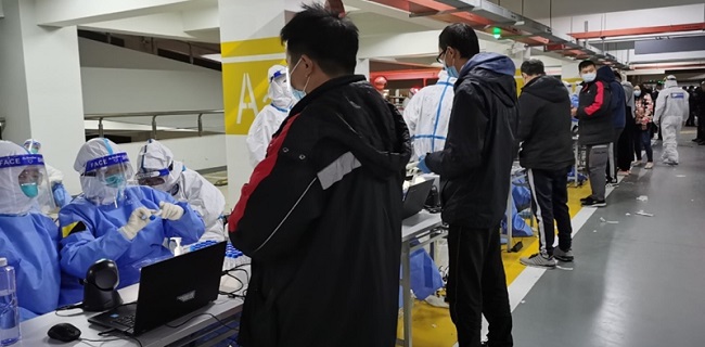 Gelar Tes Massal Untuk Semua Staf, Bandara Pudong Shanghai Batalkan 270 Penerbangan