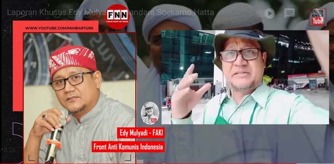 Kedatangannya Disambut Jutaan Umat, Edy Mulyadi: Jokowi Tidak Akan Bisa Seperti Habib Rizieq