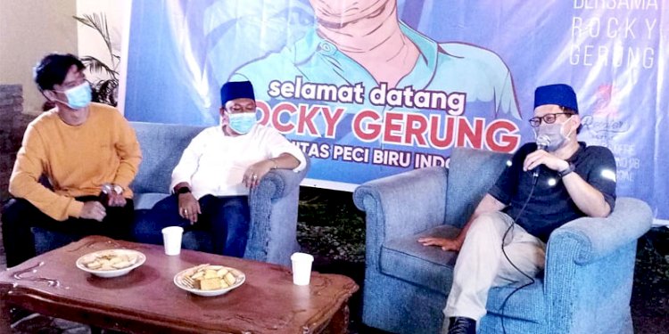 Rocky Gerung Ajak Masyarakat Kota Medan Cegah Oligarki Dan Dinasti