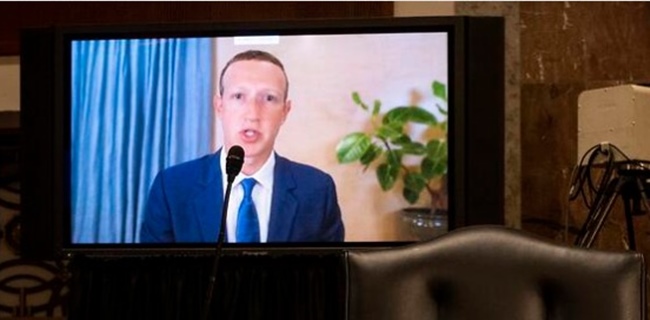 Dua CEO Besar Facebook Dan Twitter Menghadapi Teguran Senat AS Atas Disinformasi Pilpres