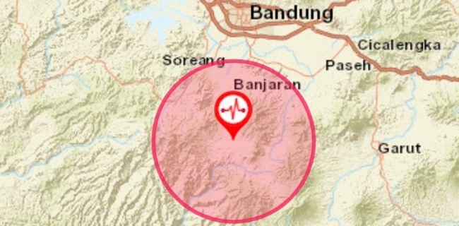 Bandung Diguncang Gempa M 4.0, Belum Ada Laporan Korban Jiwa