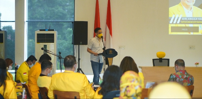 Dorong Ahmed Zaki Jadi Pengganti Anies Untuk 2024, DPD Golkar Bekali Strategi Politik Kepada Anak Muda