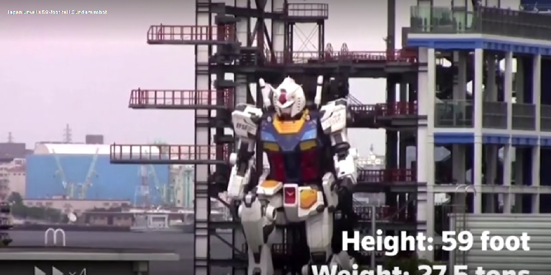 Robot Gundam Raksasa, Harapan Baru Pariwisata Jepang Pasca Pandemi