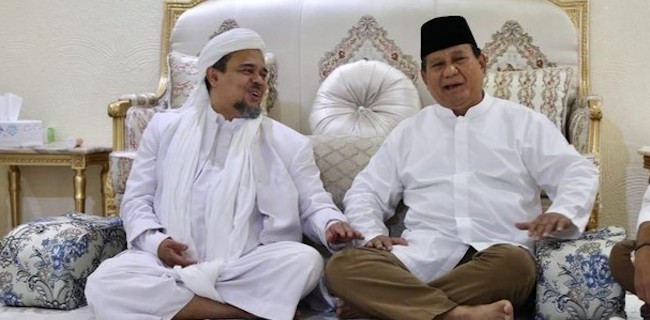 Prediksi Arief Poyuono, Prabowo Takut Dicopot Dari Kabinet Kalau Temui Habib Rizieq