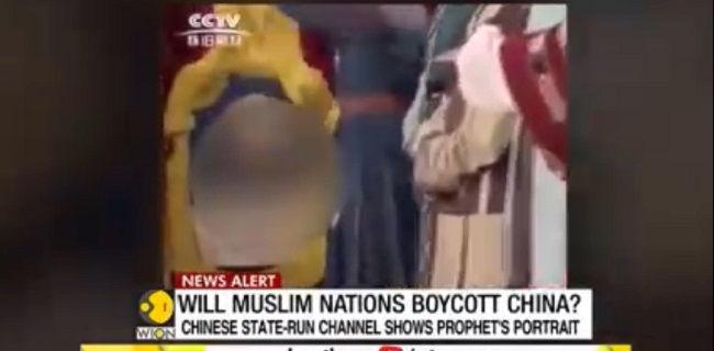 TV Nasional China Tayangkan Gambar Nabi Muhammad, Akankah Gerakan Boikot Produk China Dilakukan?