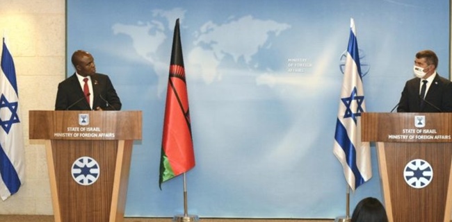 Siap Buka Kedutaan Besar Di Yerusalem, Malawi Jadi Negara Afrika Pertama Yang Jalin Hubungan Diplomatik Dengan Israel