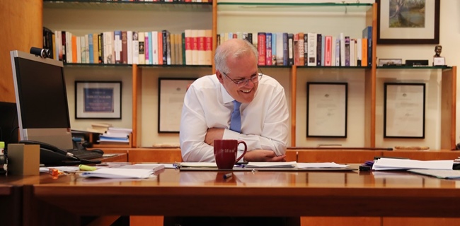 Panggilan Telepon Pertama PM Scott Morrison Untuk Biden: Tidak Ada Teman Dan Sekutu Yang Lebih Besar Dari Australia Dan AS