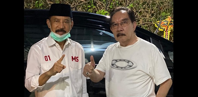 Mantan Ketua KPK Antasari Azhar Dukung Muhamad-Saraswati