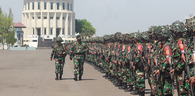 Hadapi Ancaman Negara Asing, TNI AD Kerahkan Brigade Tim Pertempuran Ke Wilayah Sumatera