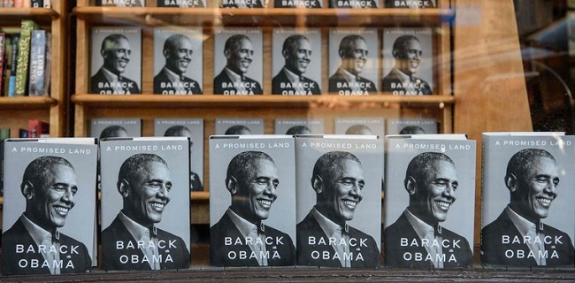 Kalahkan Buku Sang Istri, Penjualan Memoar Barack Obama Pecahkan Rekor