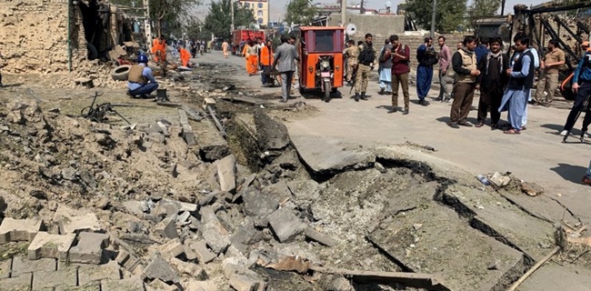 Belasan Roket Hantam Pemukiman Padat Di Kota Kabul, Sejumlah Warga Tewas Dan Luka-luka