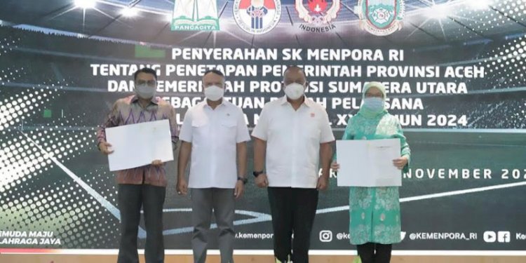Sejarah Baru, Sumut Tuan Rumah PON 2024 Bersama Aceh