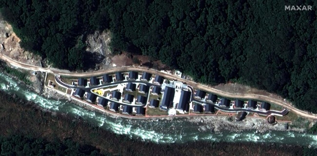 Citra Satelit Maxar: China Punya Bunker Militer Di Sepanjang Perbatasan India Dan Bhutan