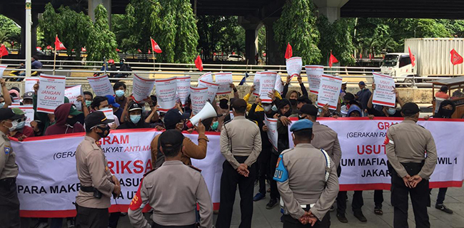 Aksi Geram Desak Kanwil DJP Jakarta Utara Bersihkan Praktik Pemerasan Oknum Pajak