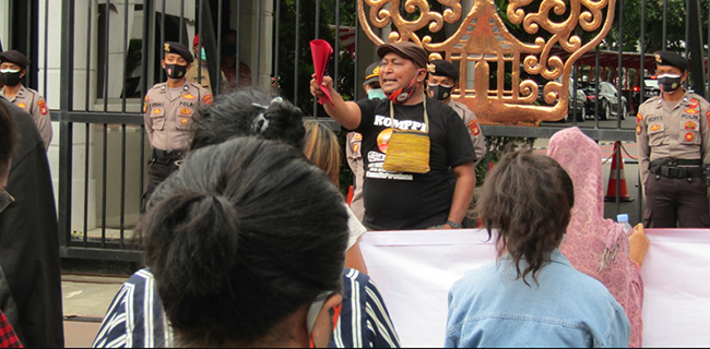 Geruduk Kemendagri, Orator: Otsus Papua Milik Rakyat, Saatnya Dievaluasi<i>!</i>