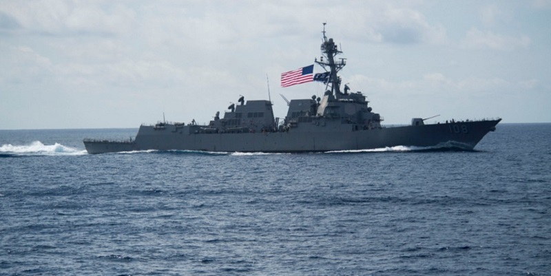 AS Kirim Kapal Perang Ke Laut China Selatan, Sengaja Berlayar Di Perairan Yang Diklaim Vietnam