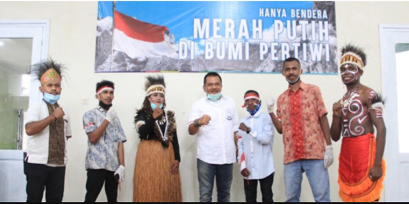 Dipimpin Putera Papua, Sinergi Anak Negeri Deklarasi Keutuhan NKRI