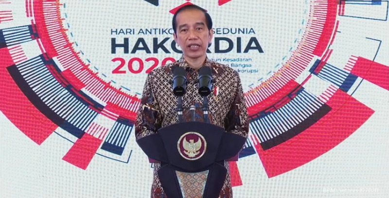 Jokowi: Meskipun Listrik Di KPK Padam Tapi Pemberantasan Korupsi Tidak Boleh Padam<i>!</i>