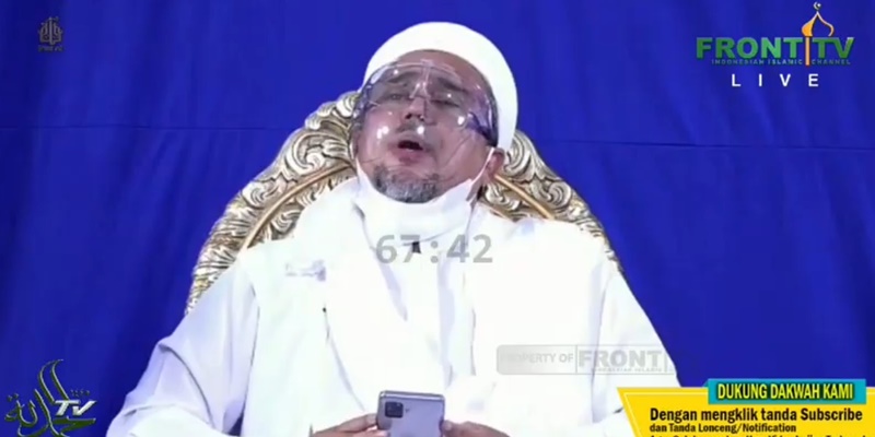 Video Habib Rizieq Ceramah Soal Ucapan Selamat Natal Beredar Lagi