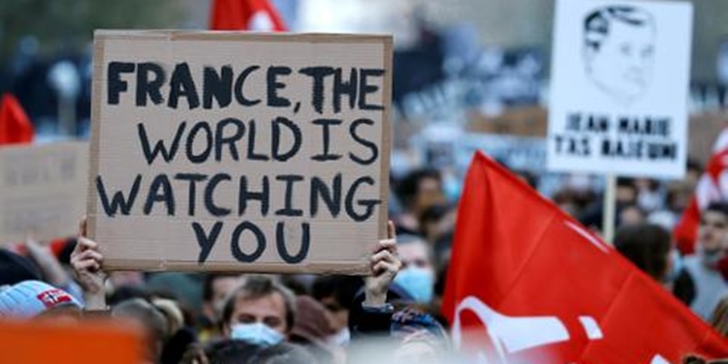 Grup Advokasi Inggris Protes Keputusan Prancis Larang Keberadaan Kelompok Anti Islamophobia