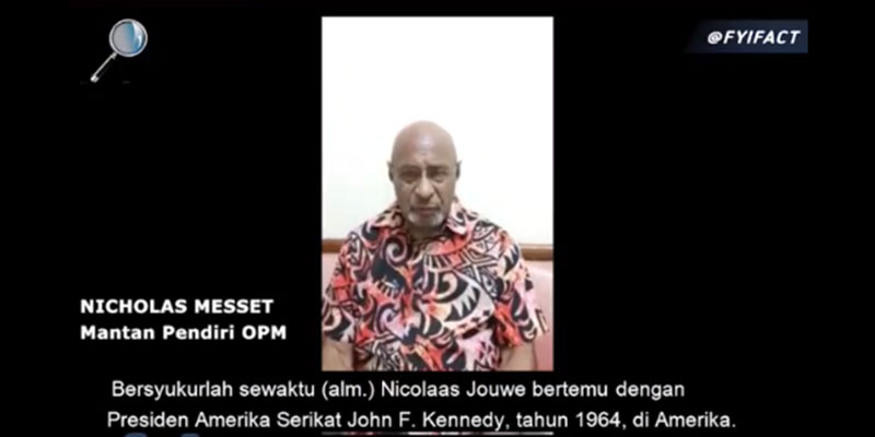 Kisah Mantan Pendiri OPM Kembali Ke Indonesia Setelah Sadar Ditipu Belanda