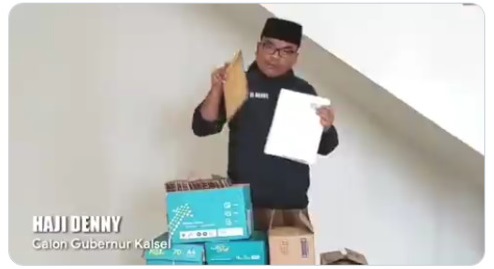 Serahkan Dokumen Perbaikan PHPU Pilgub Kalsel, Denny Indrayana: Semoga Dapat Keadilan<i>!</i>