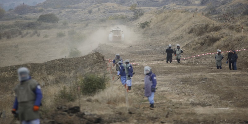 Azerbaijan Lakukan Operasi Pembersihan Ranjau Di Nagorno-Karabakh