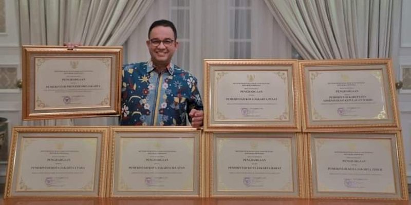 Borong 7 Penghargaan, Anies: Alhamdulillah Pelaksanaan HAM Merata Di Wilayah DKI