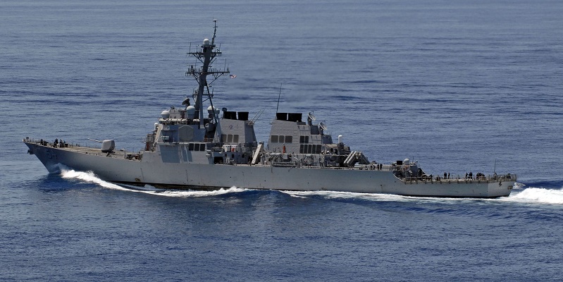 Tutup Tahun 2020, Dua Kapal Perang AS Bikin Geram China Dengan Lewati Selat Taiwan