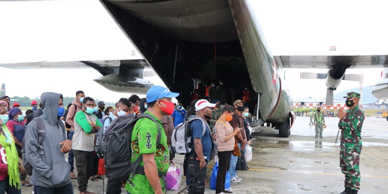 Panglima TNI Siapkan Hercules Untuk Warga Papua Yang Akan Pulang Kampung Rayakan Natal