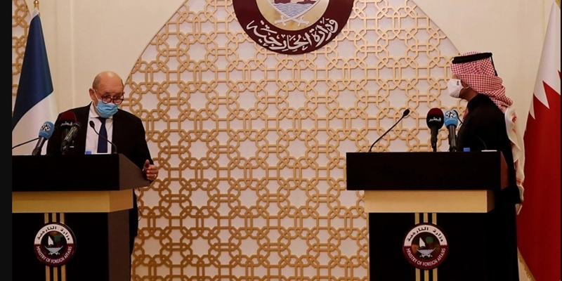 Kunjungi Qatar, Menlu Prancis Akui Sangat Hormati Islam: Pernyataan Perangi Ekstremisme Disalahartikan