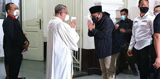 Sambangi Gereja Blenduk Semarang, Gus Yaqut: Saya Menteri Agama Untuk Semua Agama