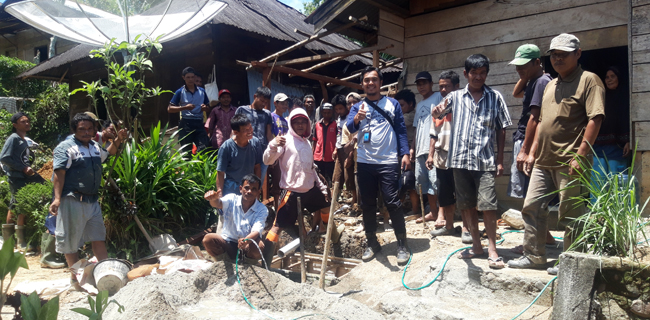 Di Dua Koto Pasaman, Pendamping PKH Berhasil Membangun 275 Jamban Bersih