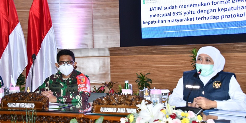 Kodam Brawijaya Kerahkan Kekuatan Penuh Untuk Kembalikan Jatim Zona Hijau Covid-19