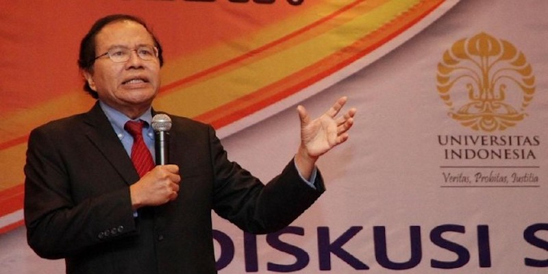 Rizal Ramli Minta Jokowi Contoh Habibie Dan Gus Dur Dalam Hadapi Kritik