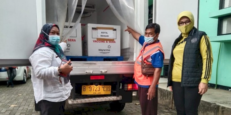 Sebanyak 14.060 Vaksin Covid-19 Sudah Diterima Pemkot Bekasi, Diprioritaskan Untuk Nakes