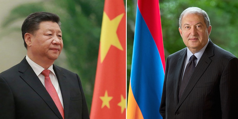 Presiden Xi Jinping Doakan Kesembuhan Untuk Presiden Armenia Sarkissian Beserta Isteri
