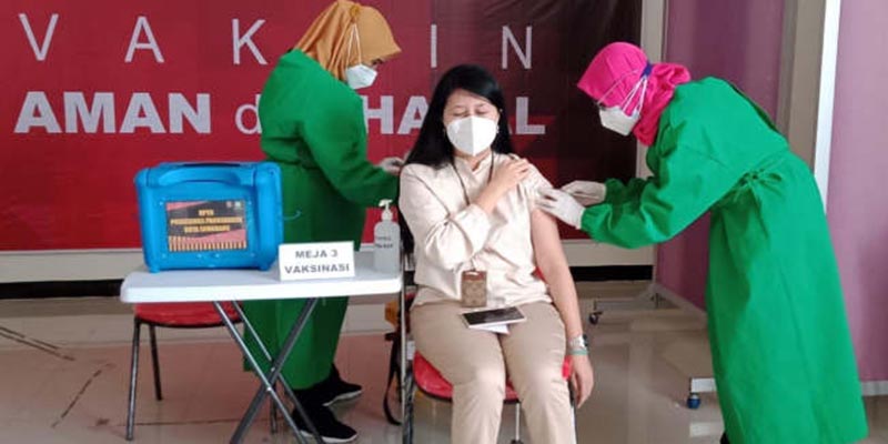 64,59 Persen Tenaga Kesehatan Di Kota Semarang Sudah Divaksin