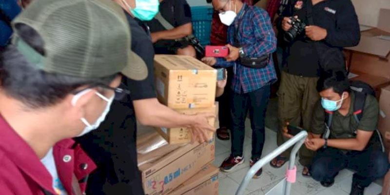 Provinsi Lampung Terima 33.640 Dosis Vaksin Sinovac Tahap Dua